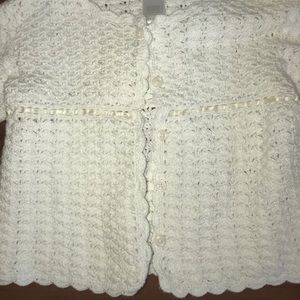 JANIE AND JACK CARDIGAN SWEATER BABY GIRL